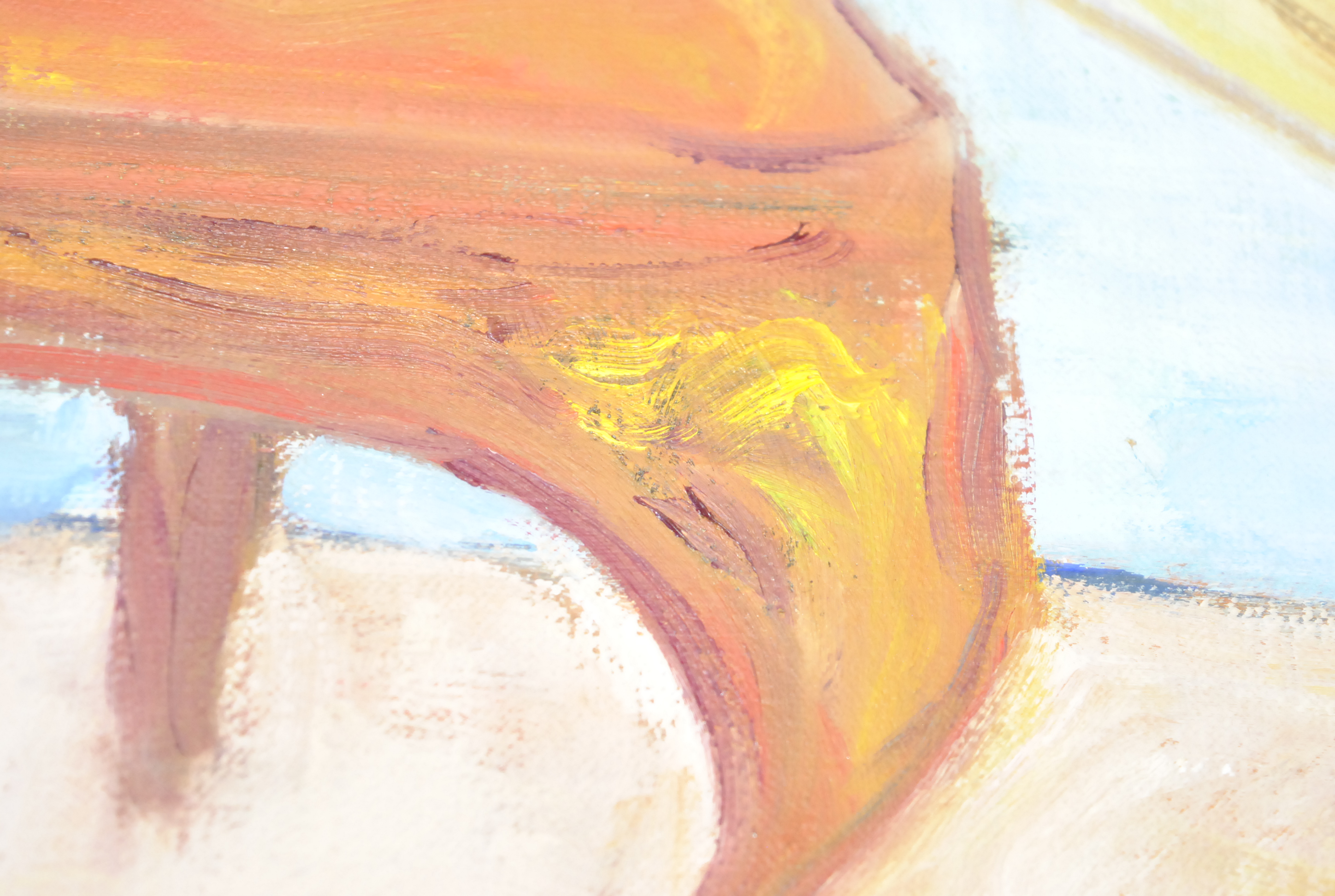 Albert Mohr Impressionist Style Oil Painting