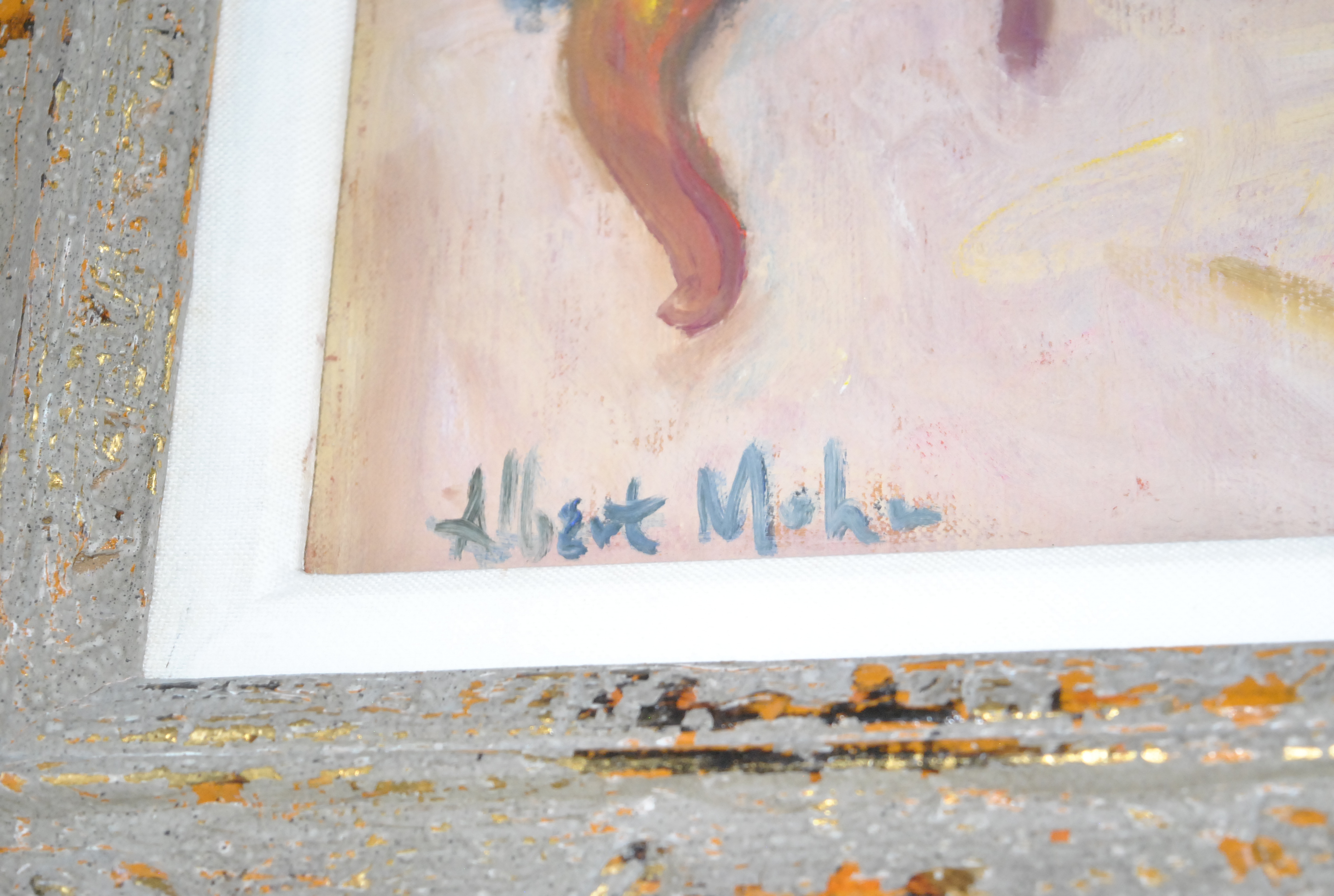 Albert Mohr Impressionist Style Oil Painting