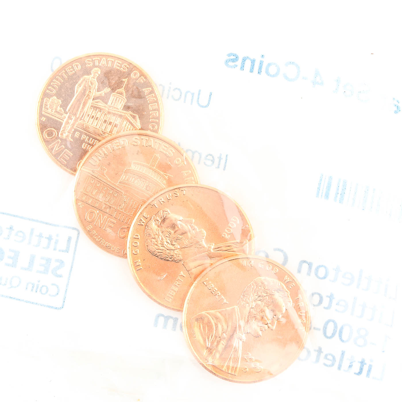 Assortment of Modern U.S. Coins in Littleton Coin Company Packets