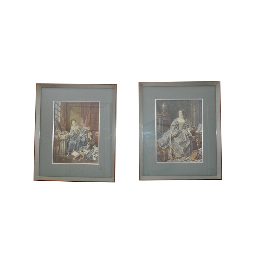 Offset Lithographs After François Boucher