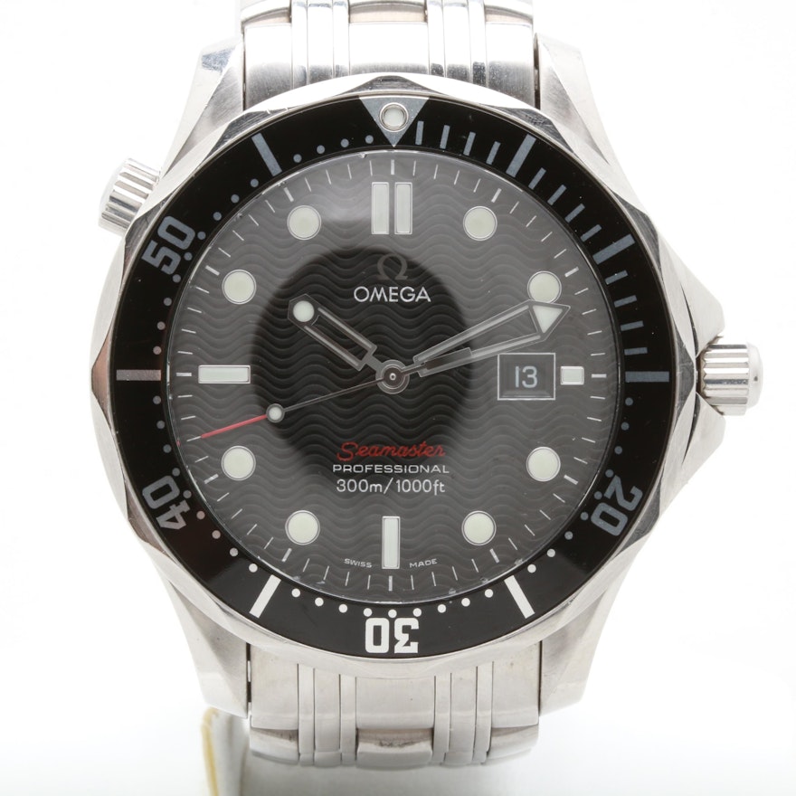 Omega Seamaster Professional Full Size "James Bond" Wristwatch