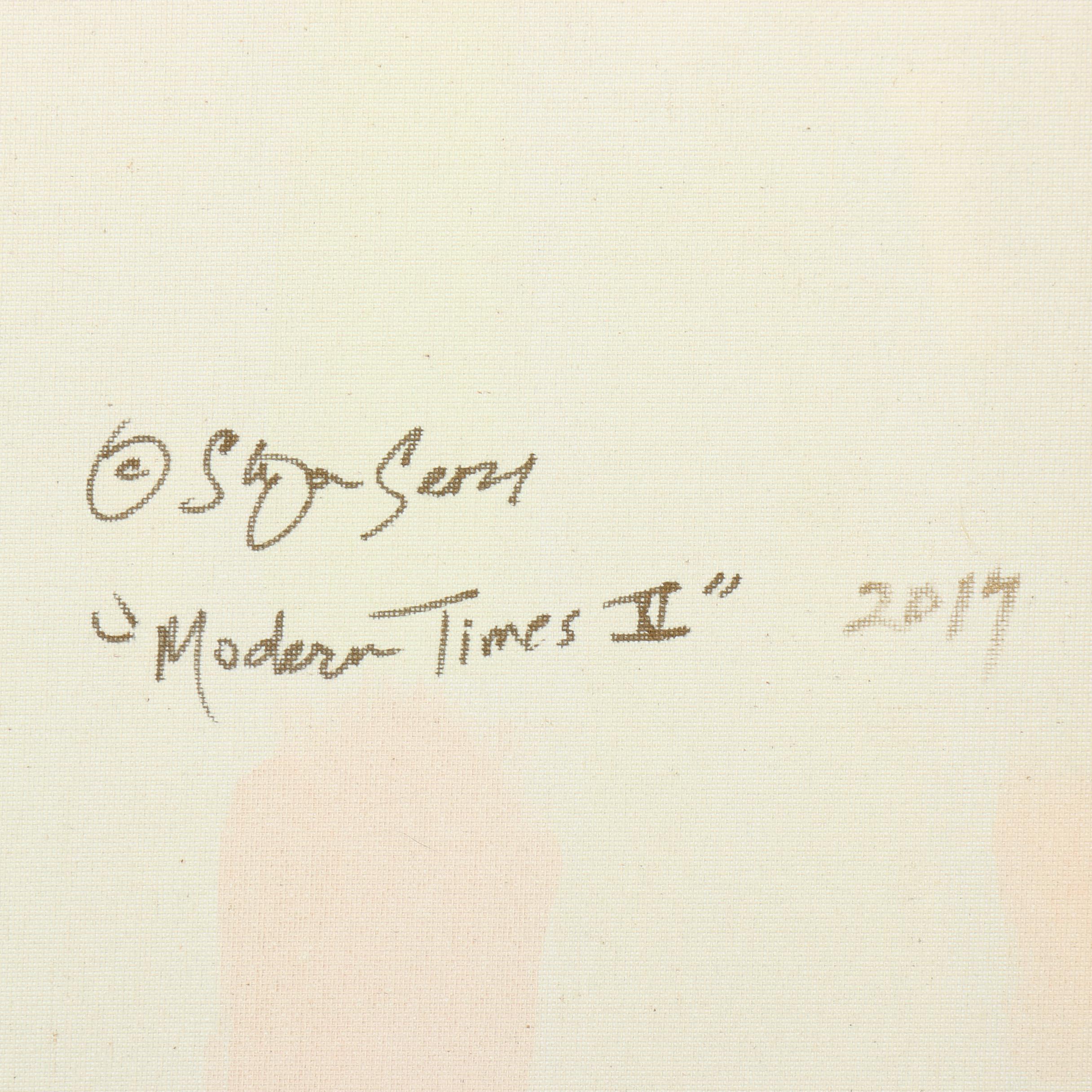 Stefan George Acrylic Painting "Modern Times XI"