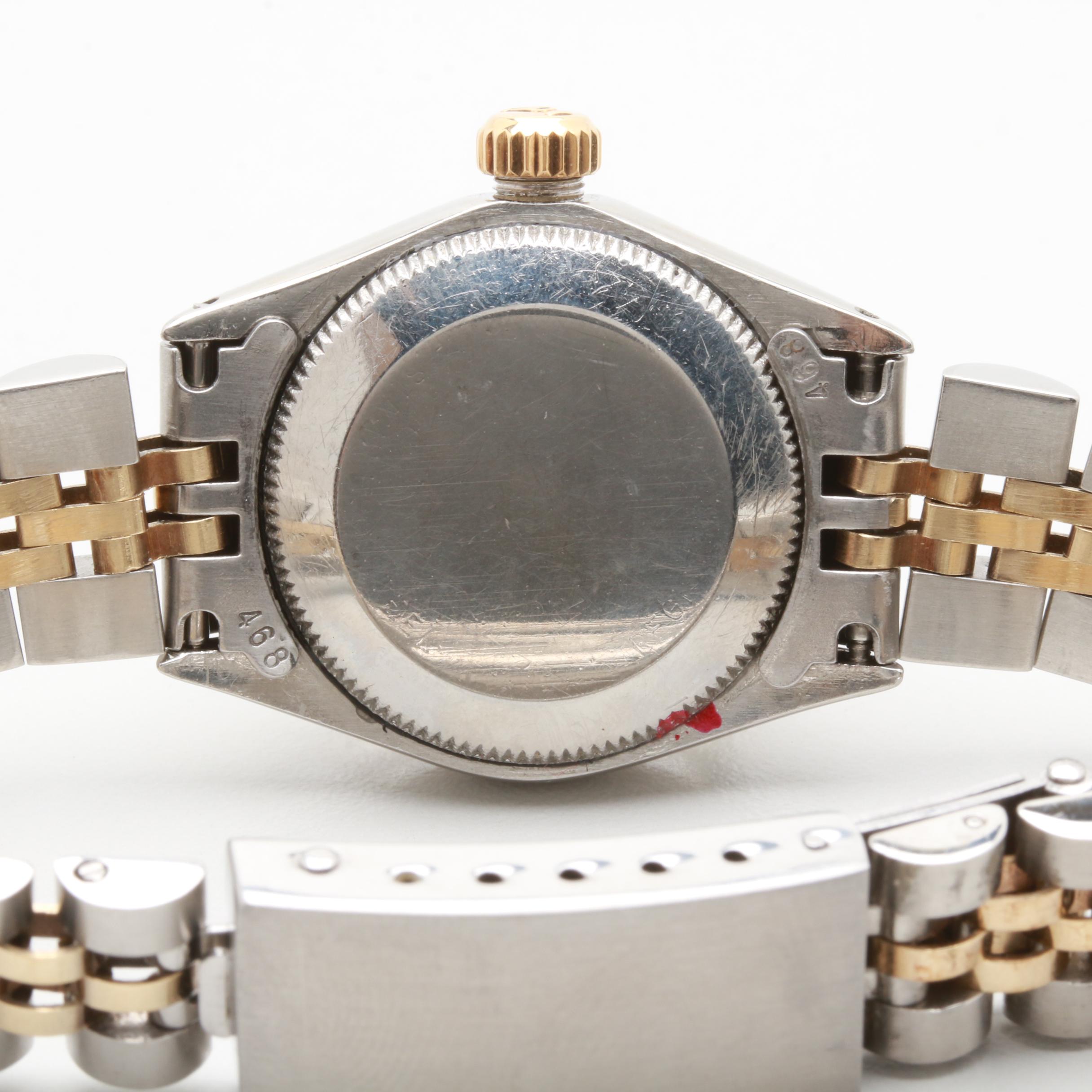 Circa 1971 Rolex Stainless Steel and 14K Yellow Gold Watch