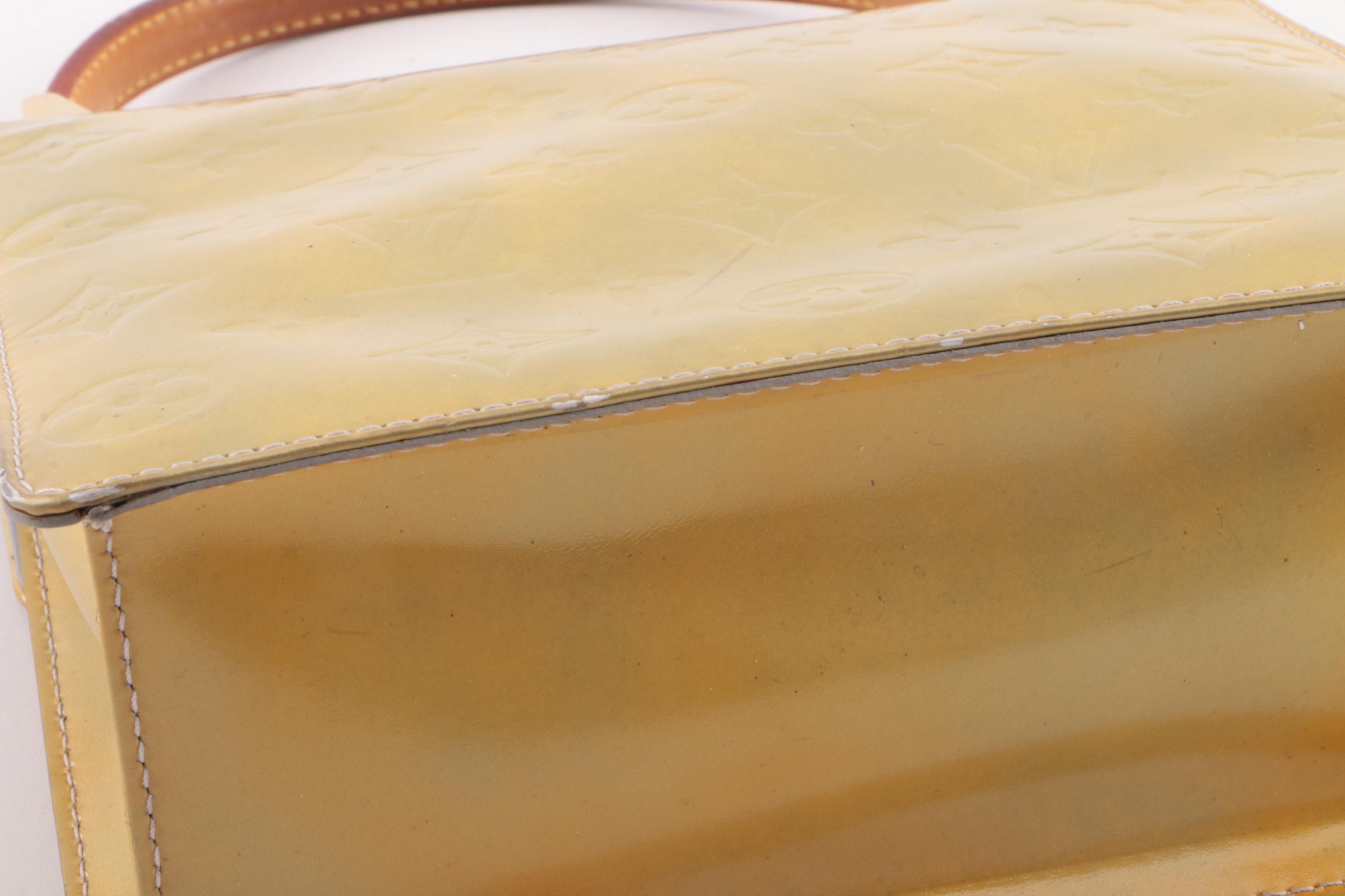 1999 Louis Vuitton Paris Vernis Leather Handbag