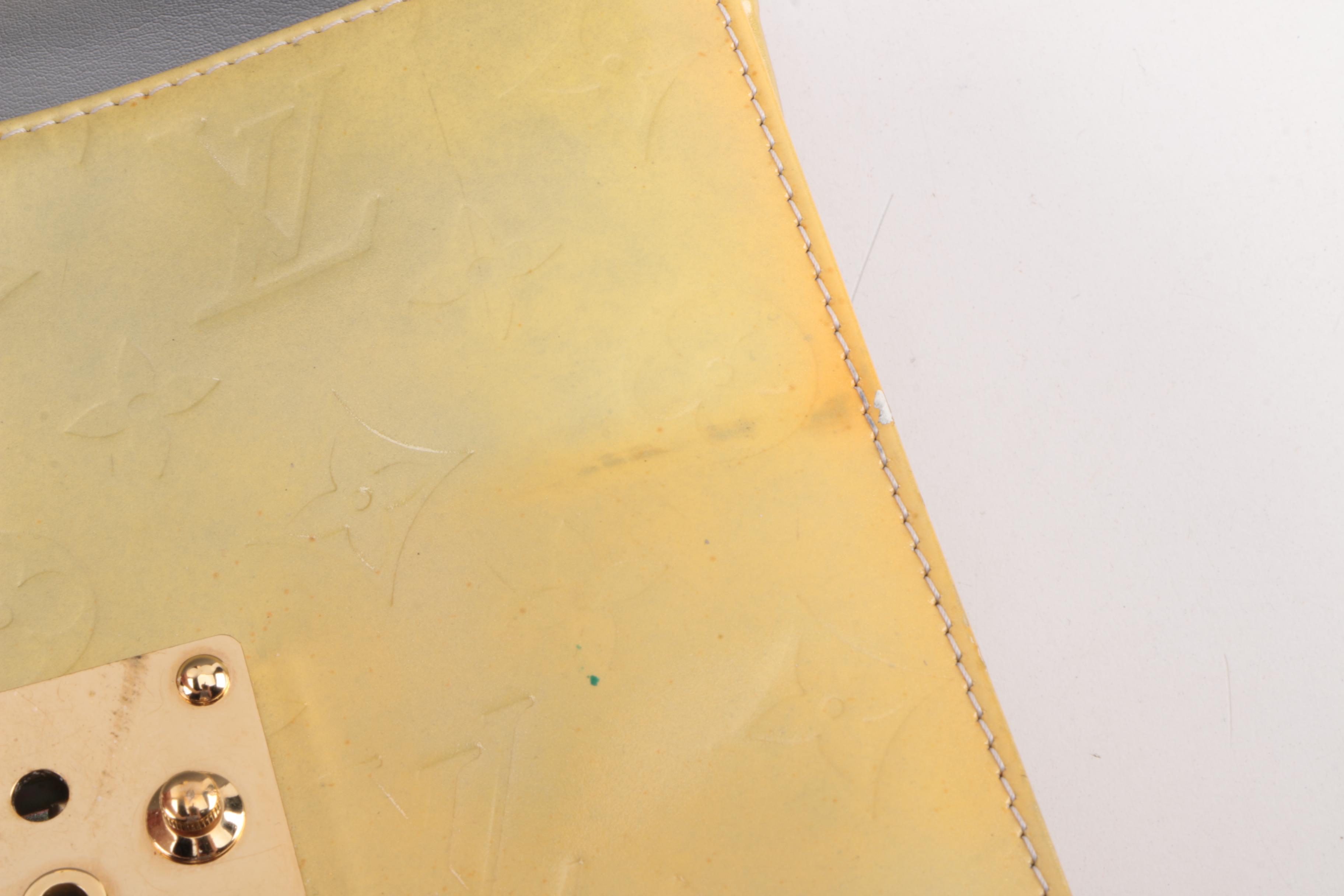 1999 Louis Vuitton Paris Vernis Leather Handbag