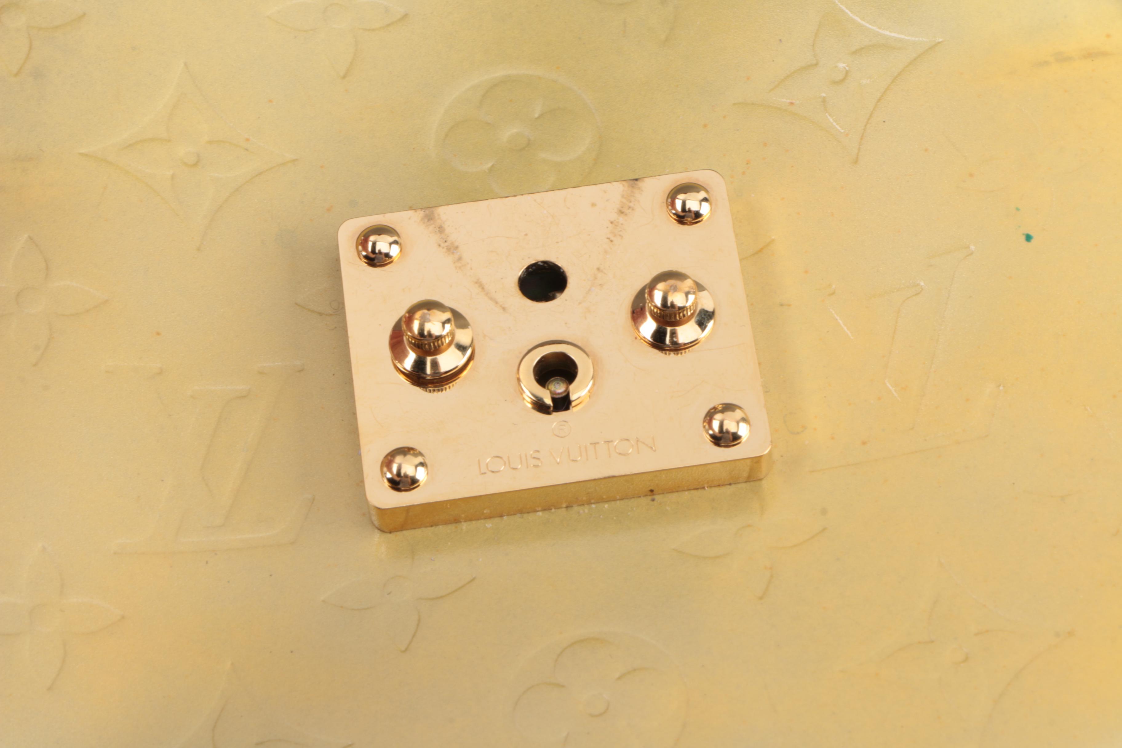 1999 Louis Vuitton Paris Vernis Leather Handbag