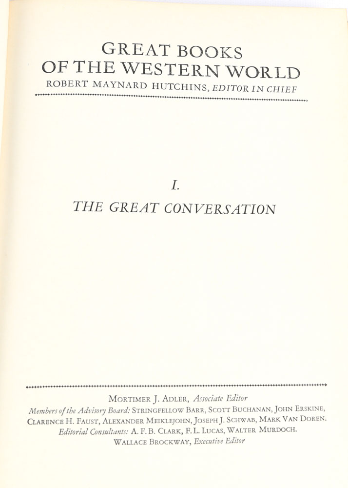 Britannica's Great Books of the Western World
