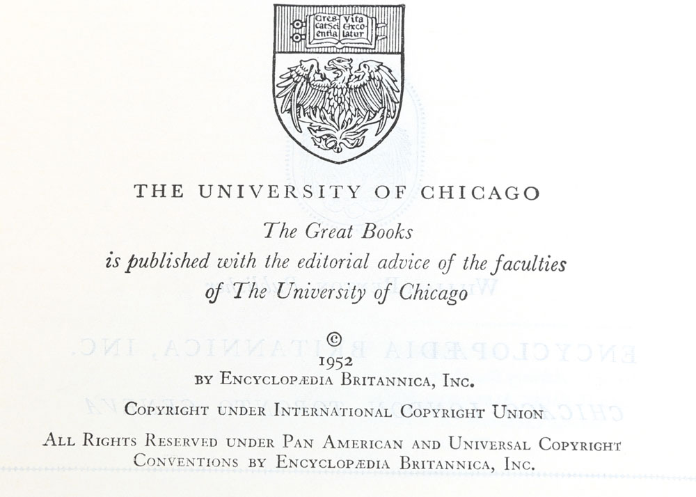 Britannica's Great Books of the Western World