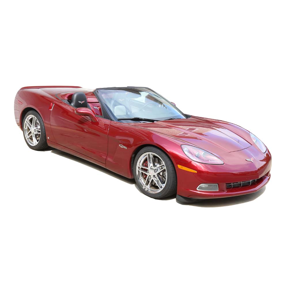 2007 Monterey Red Metallic Chevrolet Corvette C6 Z51 Convertible