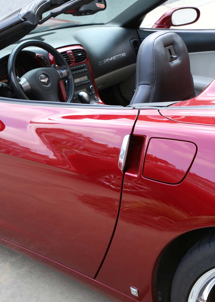 2007 Monterey Red Metallic Chevrolet Corvette C6 Z51 Convertible