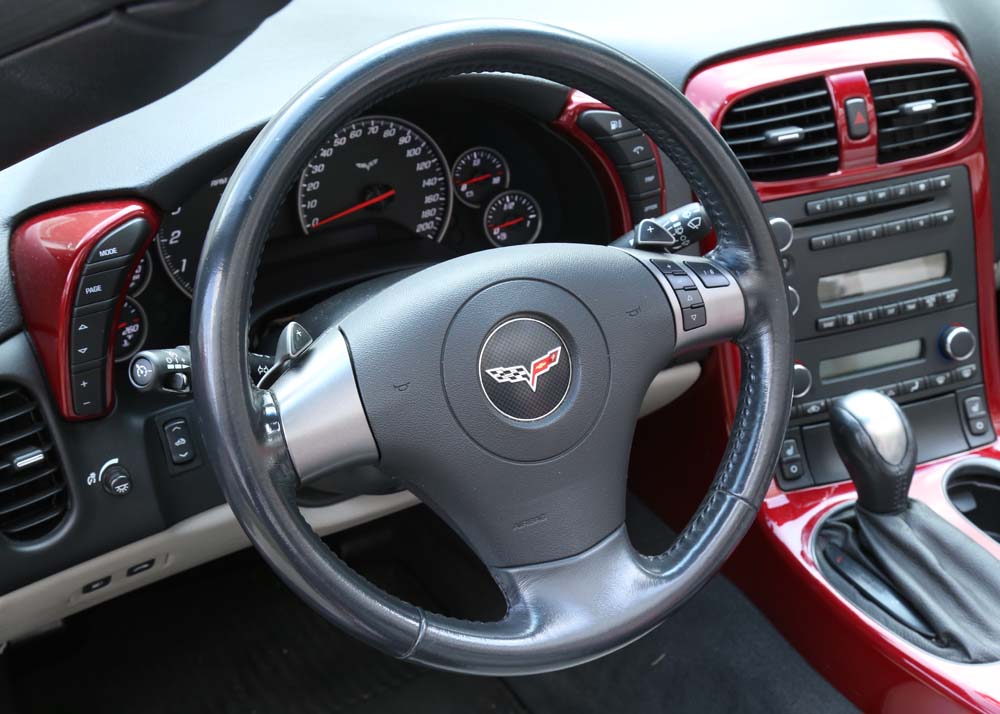 2007 Monterey Red Metallic Chevrolet Corvette C6 Z51 Convertible