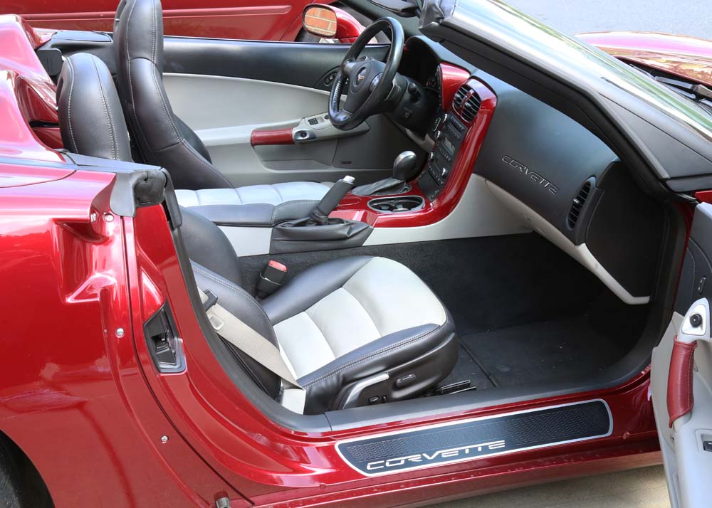 2007 Monterey Red Metallic Chevrolet Corvette C6 Z51 Convertible