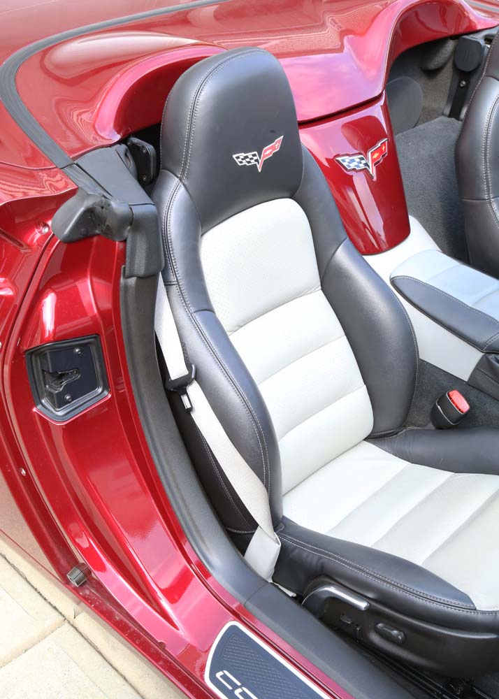 2007 Monterey Red Metallic Chevrolet Corvette C6 Z51 Convertible