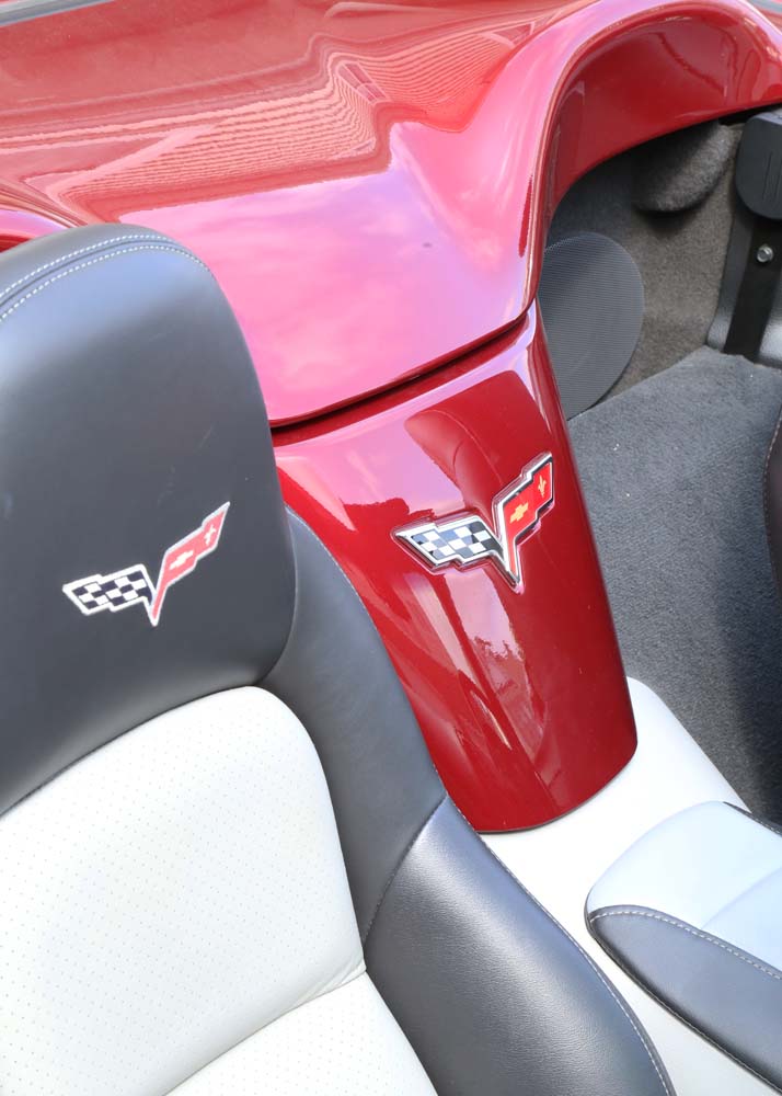 2007 Monterey Red Metallic Chevrolet Corvette C6 Z51 Convertible