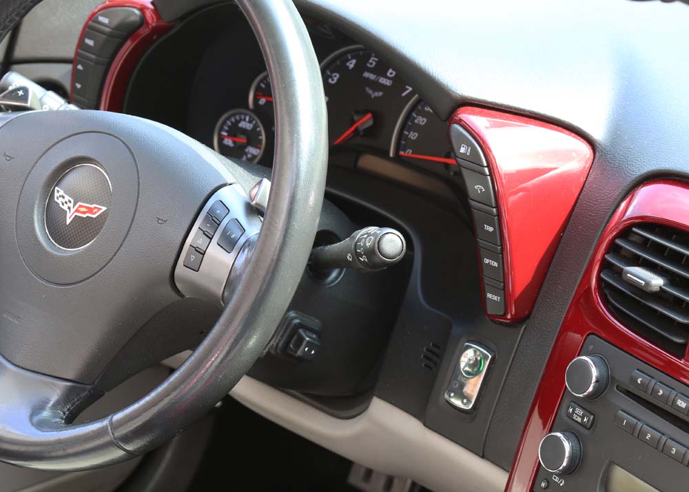 2007 Monterey Red Metallic Chevrolet Corvette C6 Z51 Convertible