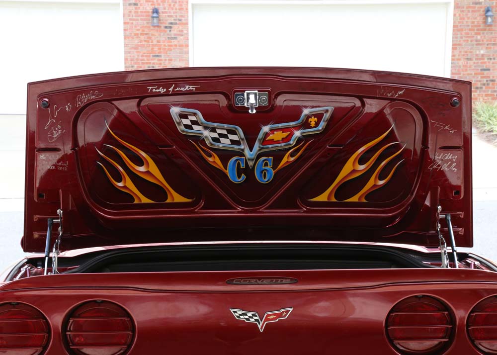 2007 Monterey Red Metallic Chevrolet Corvette C6 Z51 Convertible