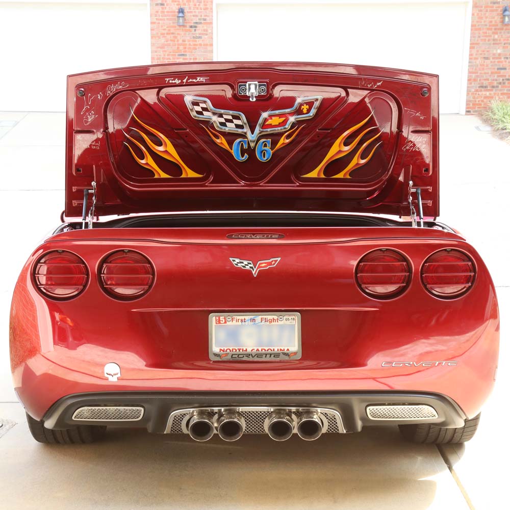 2007 Monterey Red Metallic Chevrolet Corvette C6 Z51 Convertible