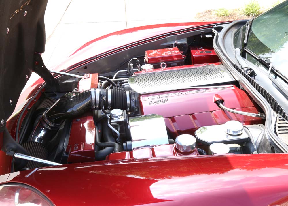 2007 Monterey Red Metallic Chevrolet Corvette C6 Z51 Convertible