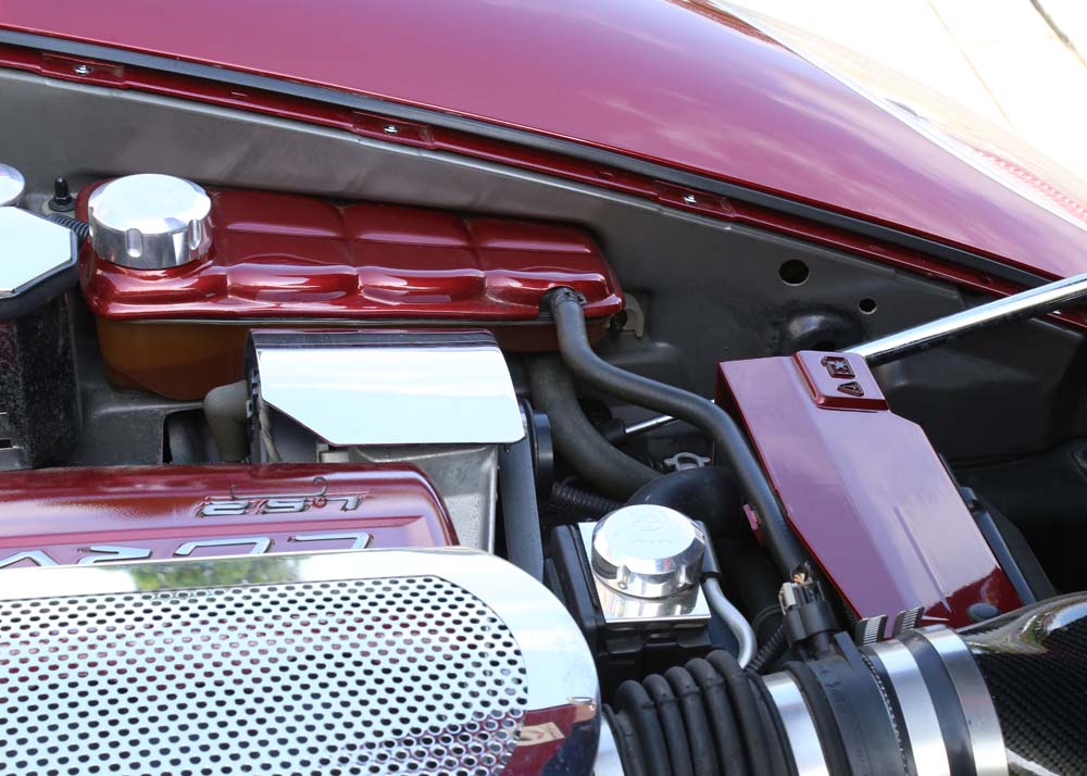 2007 Monterey Red Metallic Chevrolet Corvette C6 Z51 Convertible