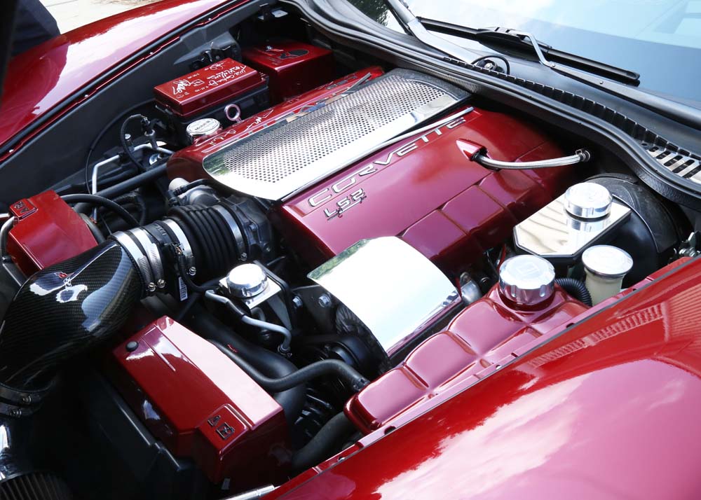 2007 Monterey Red Metallic Chevrolet Corvette C6 Z51 Convertible