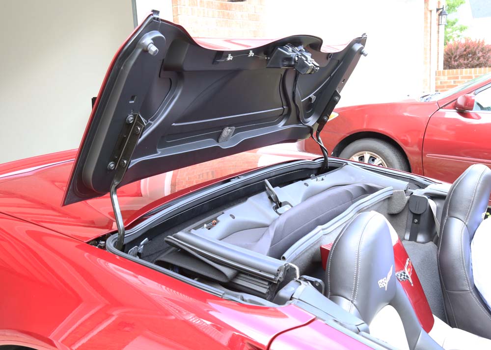 2007 Monterey Red Metallic Chevrolet Corvette C6 Z51 Convertible