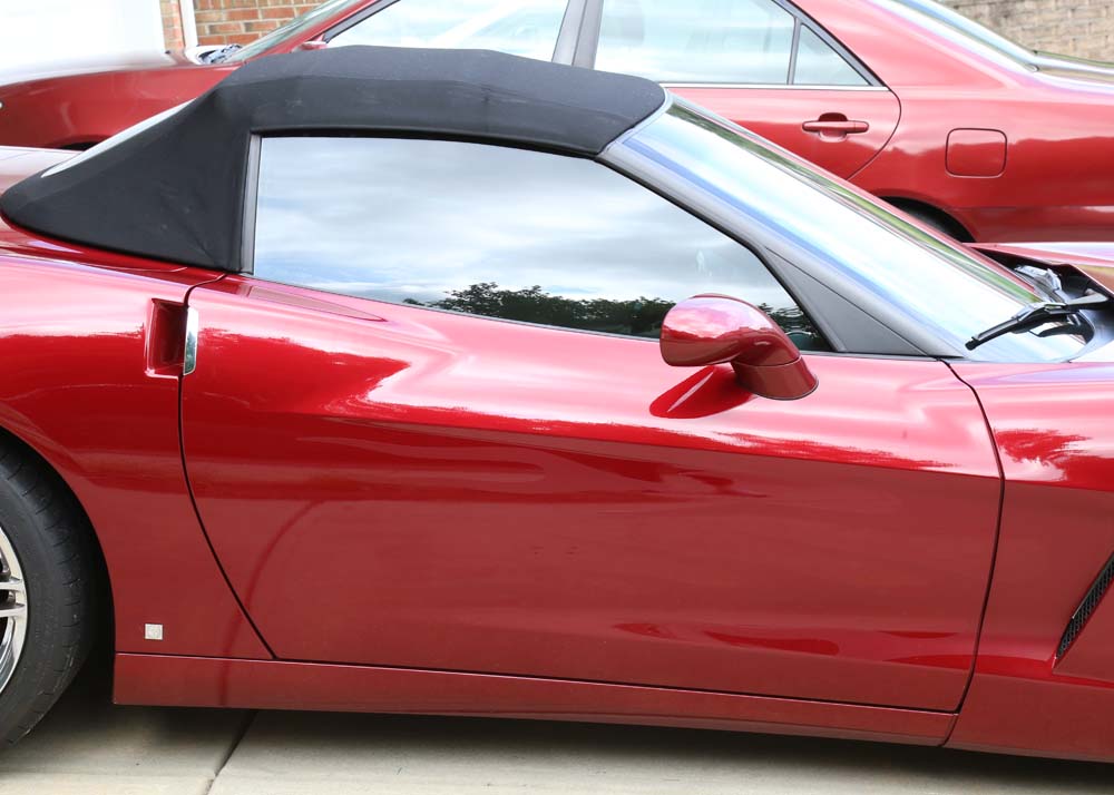 2007 Monterey Red Metallic Chevrolet Corvette C6 Z51 Convertible