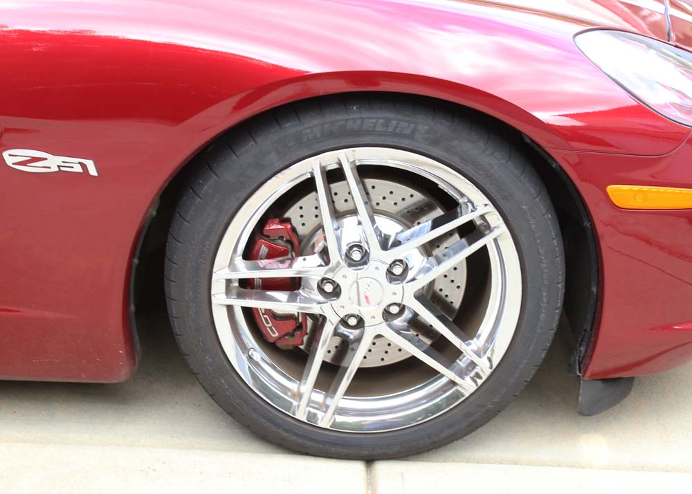 2007 Monterey Red Metallic Chevrolet Corvette C6 Z51 Convertible