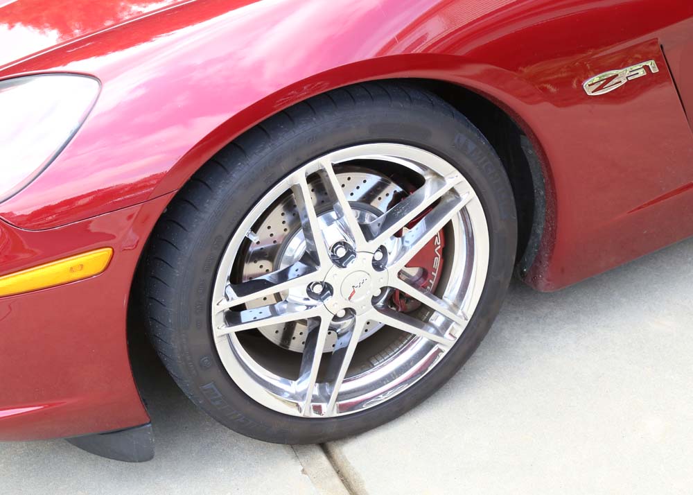 2007 Monterey Red Metallic Chevrolet Corvette C6 Z51 Convertible