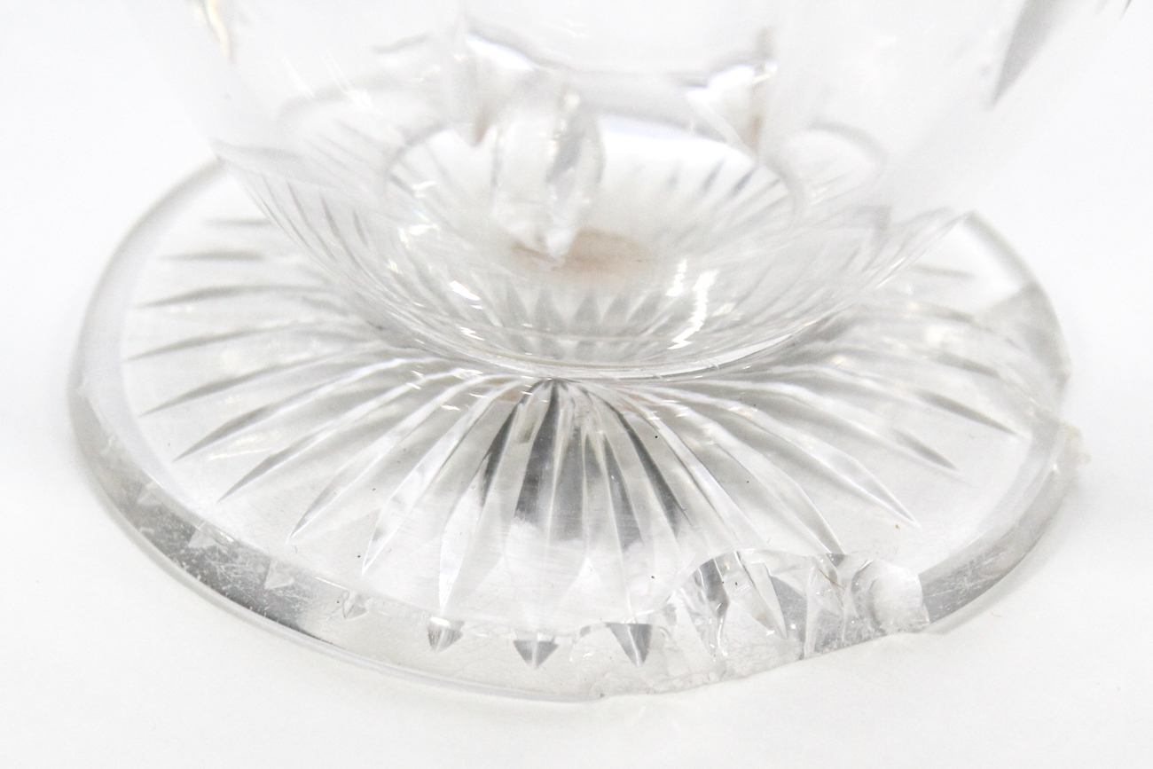 Victorian Silver Plate and Glass Claret Jug, by John Grinsell & Sons