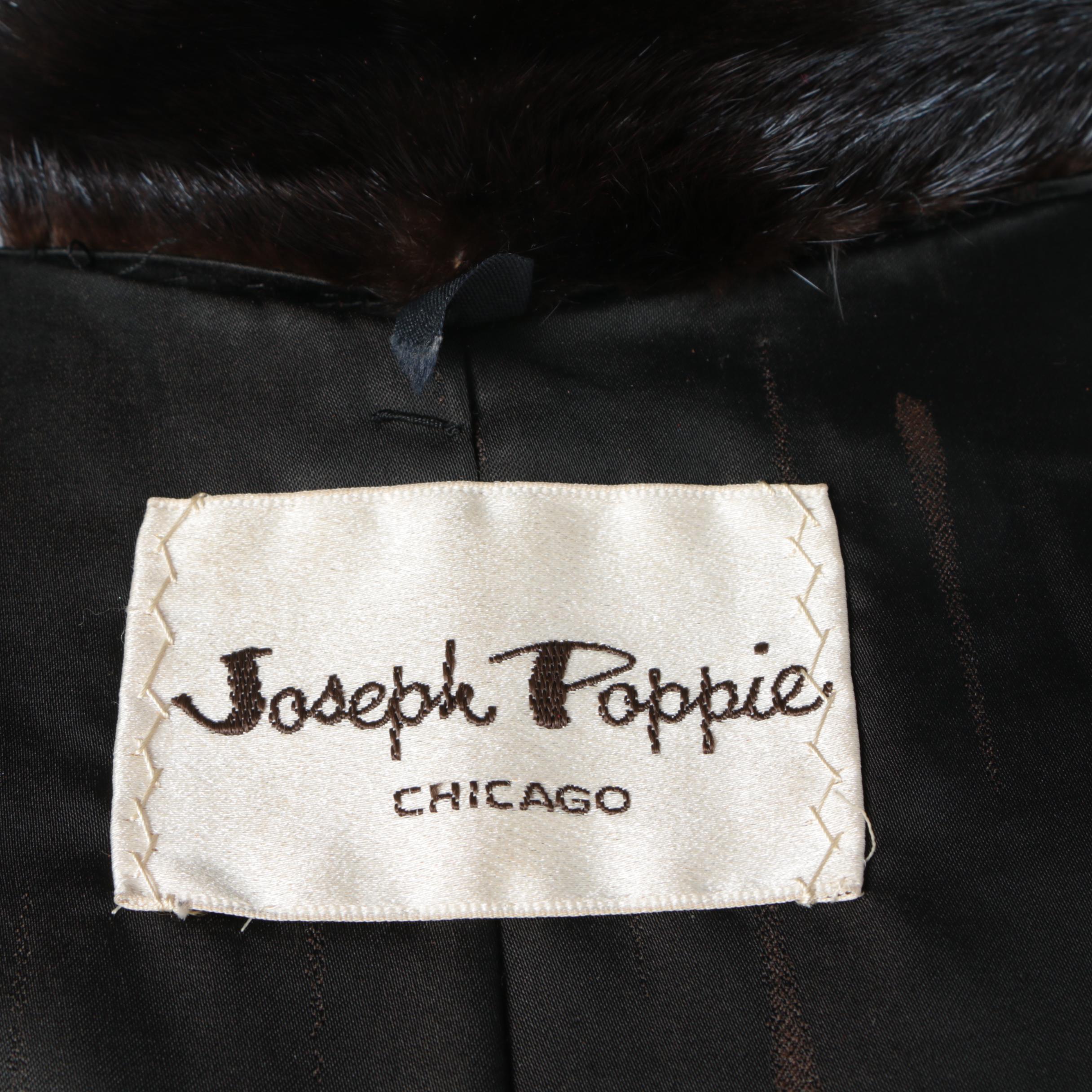 Women's Vintage Joseph Poppie of Chicago Mink Fur Coat
