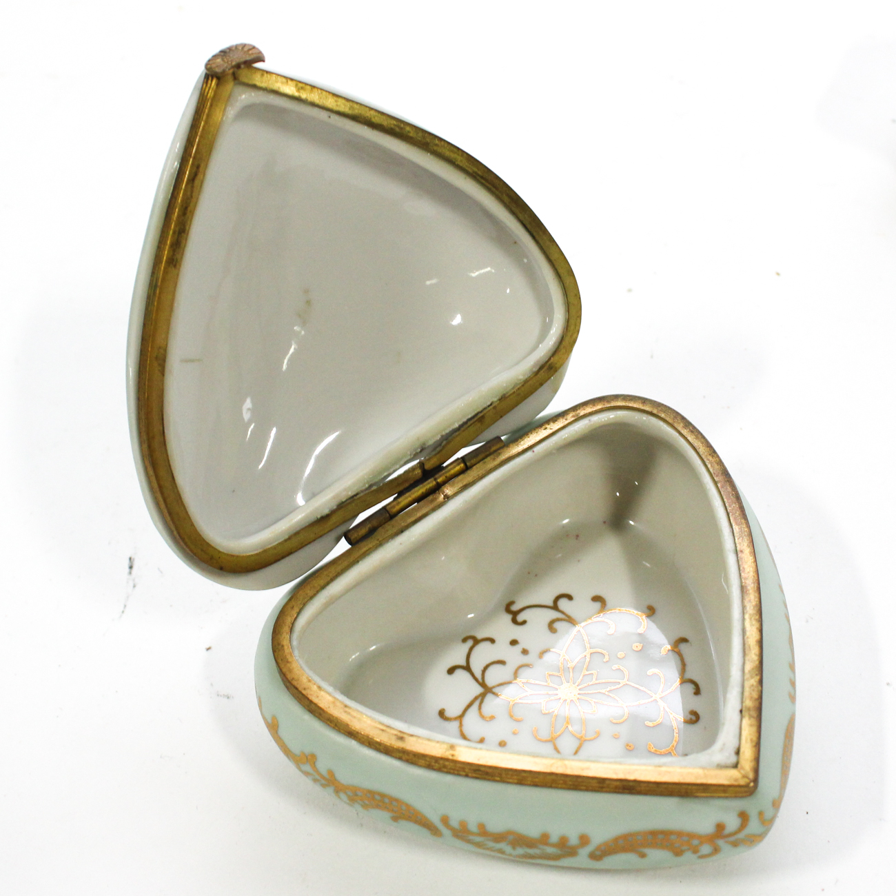 Four French and Italian Porcelain Patch Boxes, 20th Century