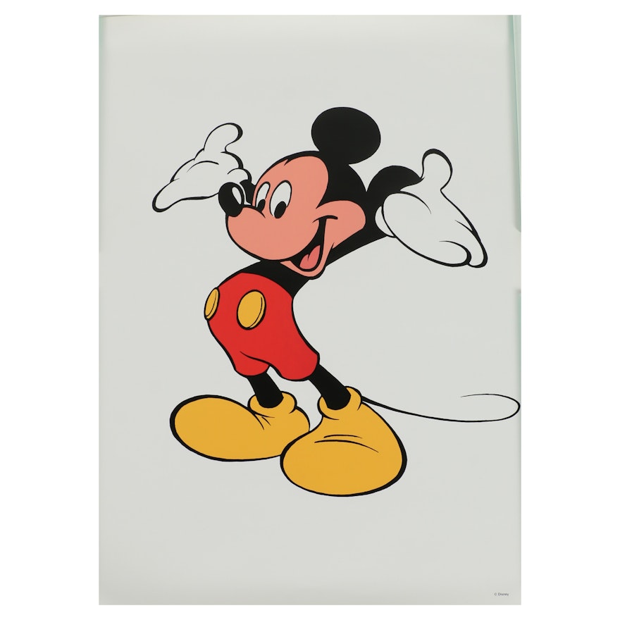 Sowa and Reiser Serigraph of Mickey Mouse