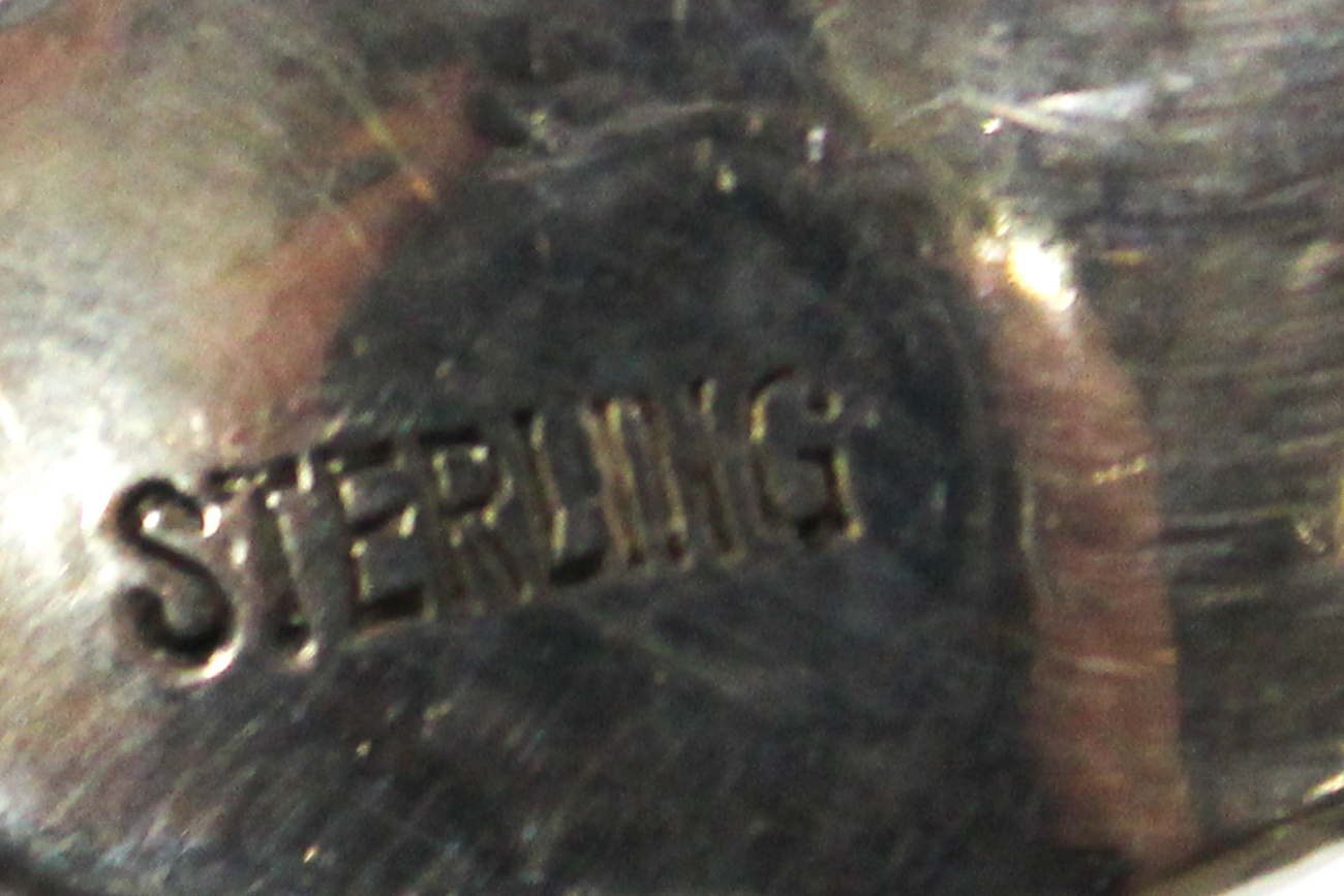 Three Piece Sterling Silver Carving Set