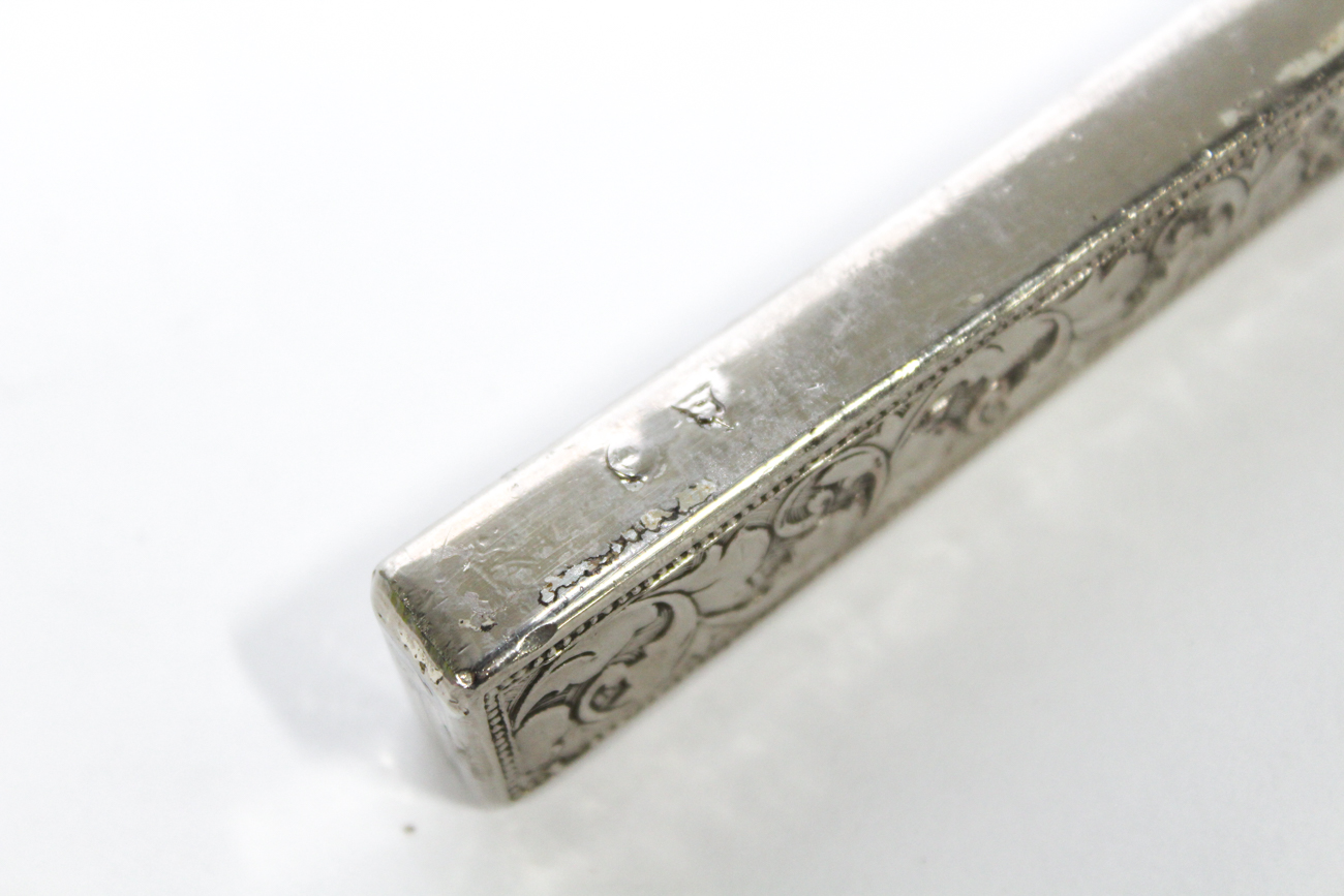 Three Piece Sterling Silver Carving Set