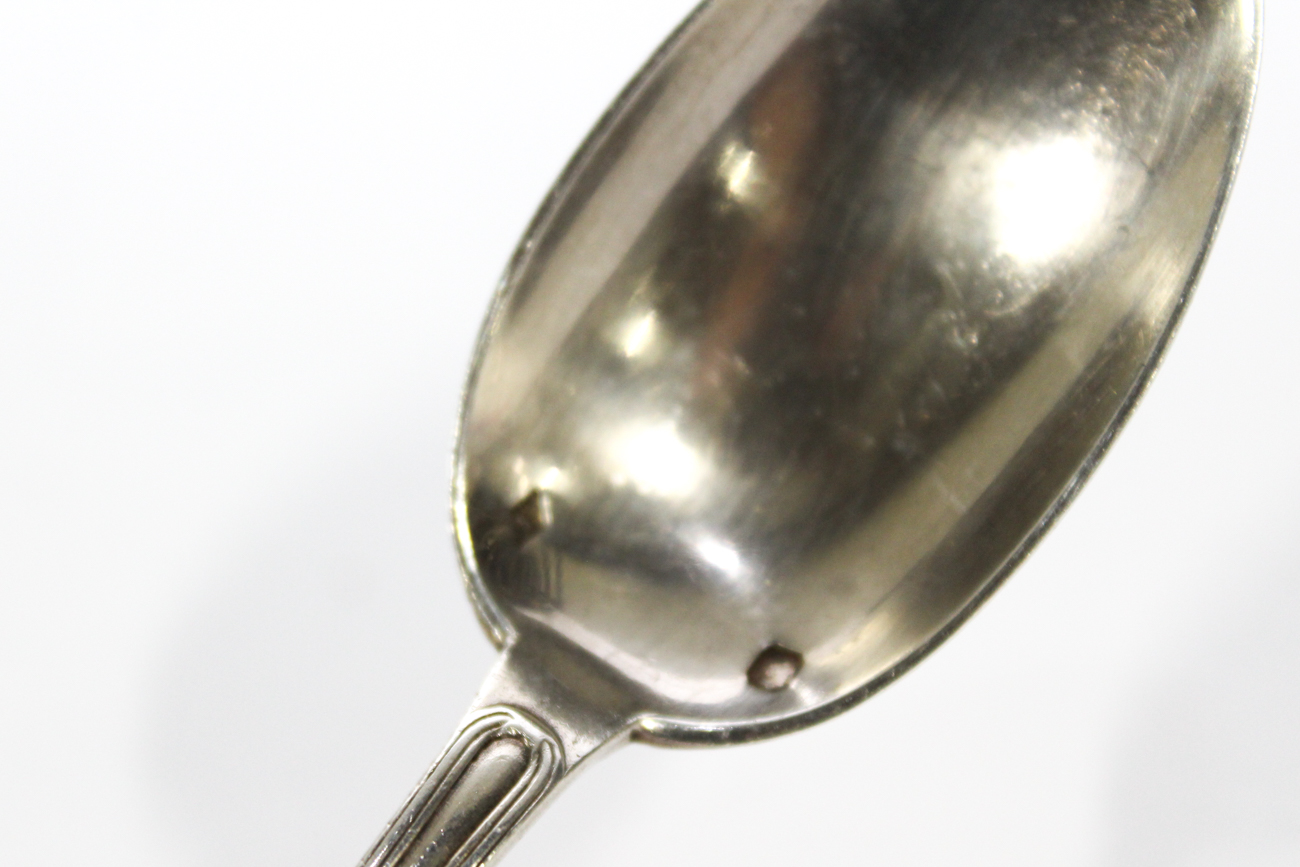 Thirteen Sterling Silver Spoons, 20th Century