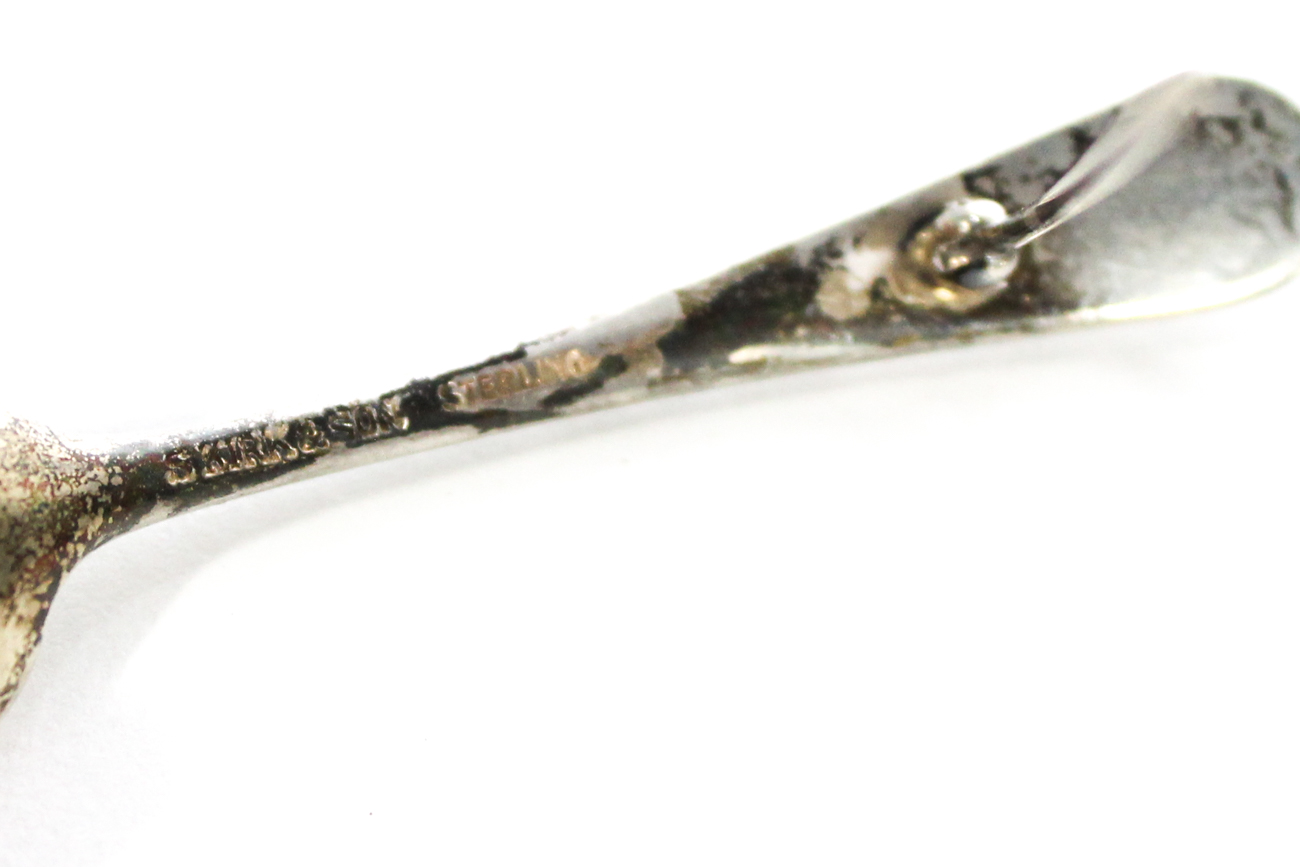 Thirteen Sterling Silver Spoons, 20th Century