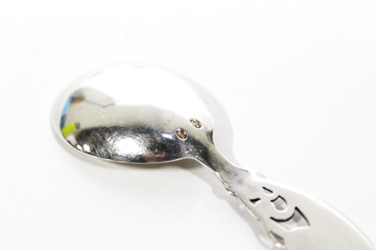 Thirteen Sterling Silver Spoons, 20th Century