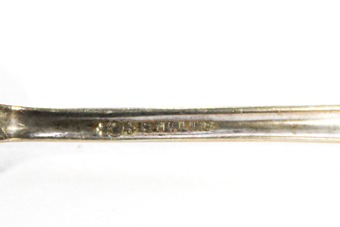 Thirteen Sterling Silver Spoons, 20th Century