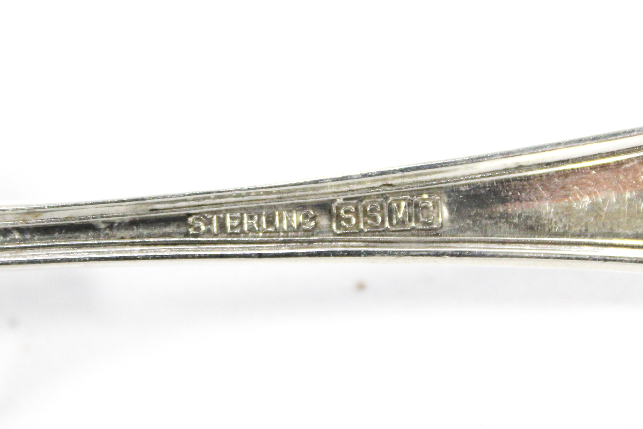 Thirteen Sterling Silver Spoons, 20th Century