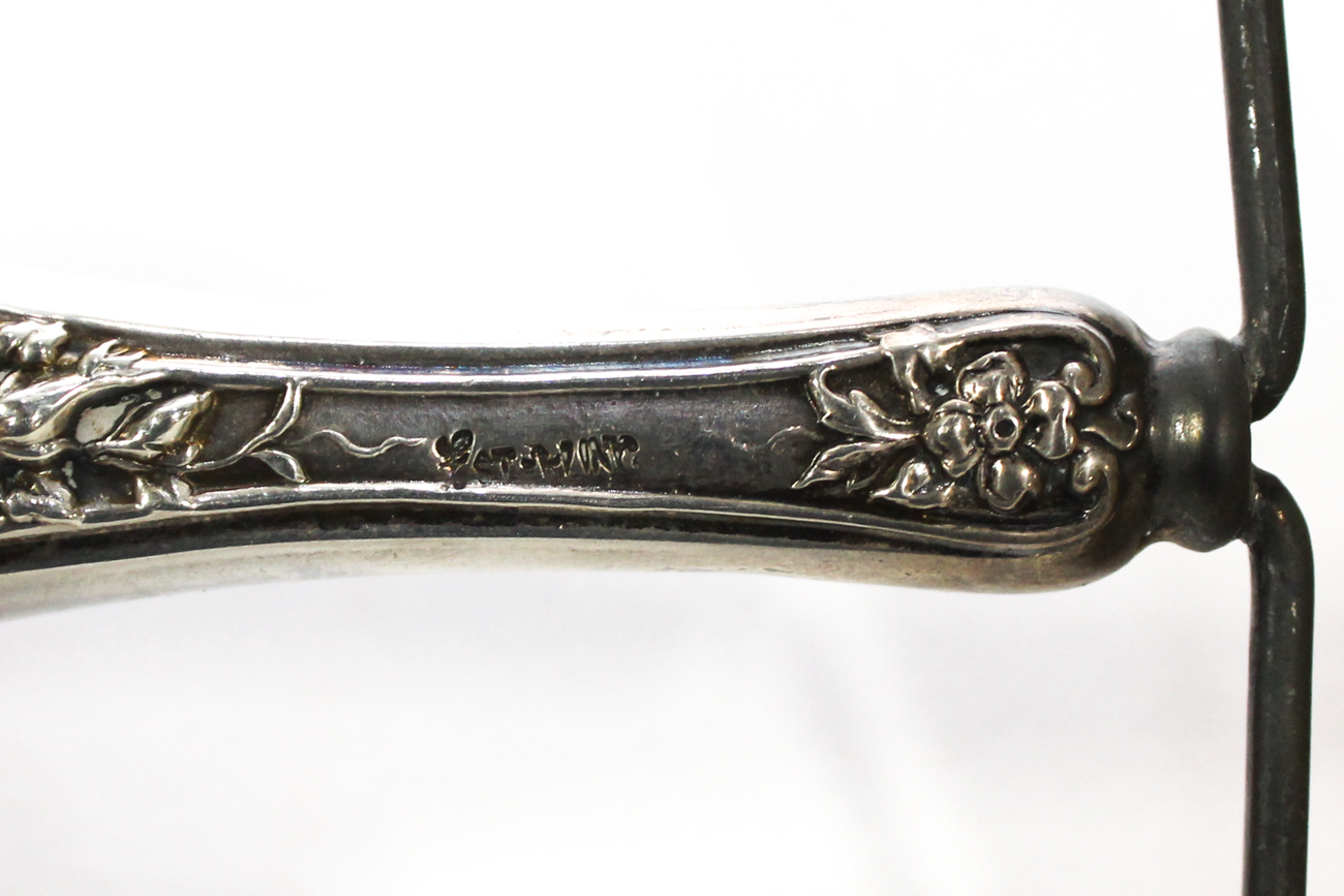 Argentinian Silver Yerba Mate Tea Gourd, Straw and Accessories, 20th Century