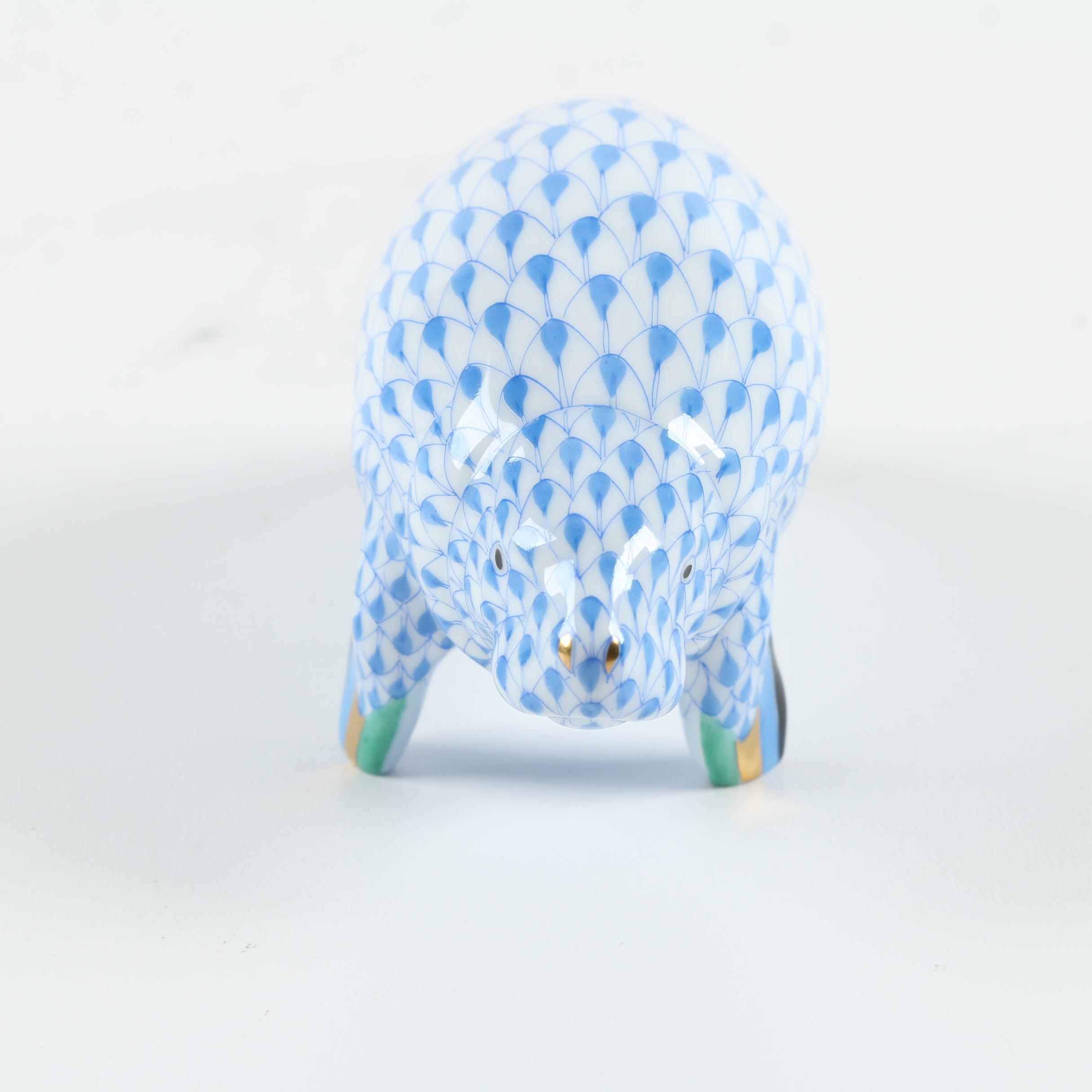 Herend "Manatee" Porcelain Figurine