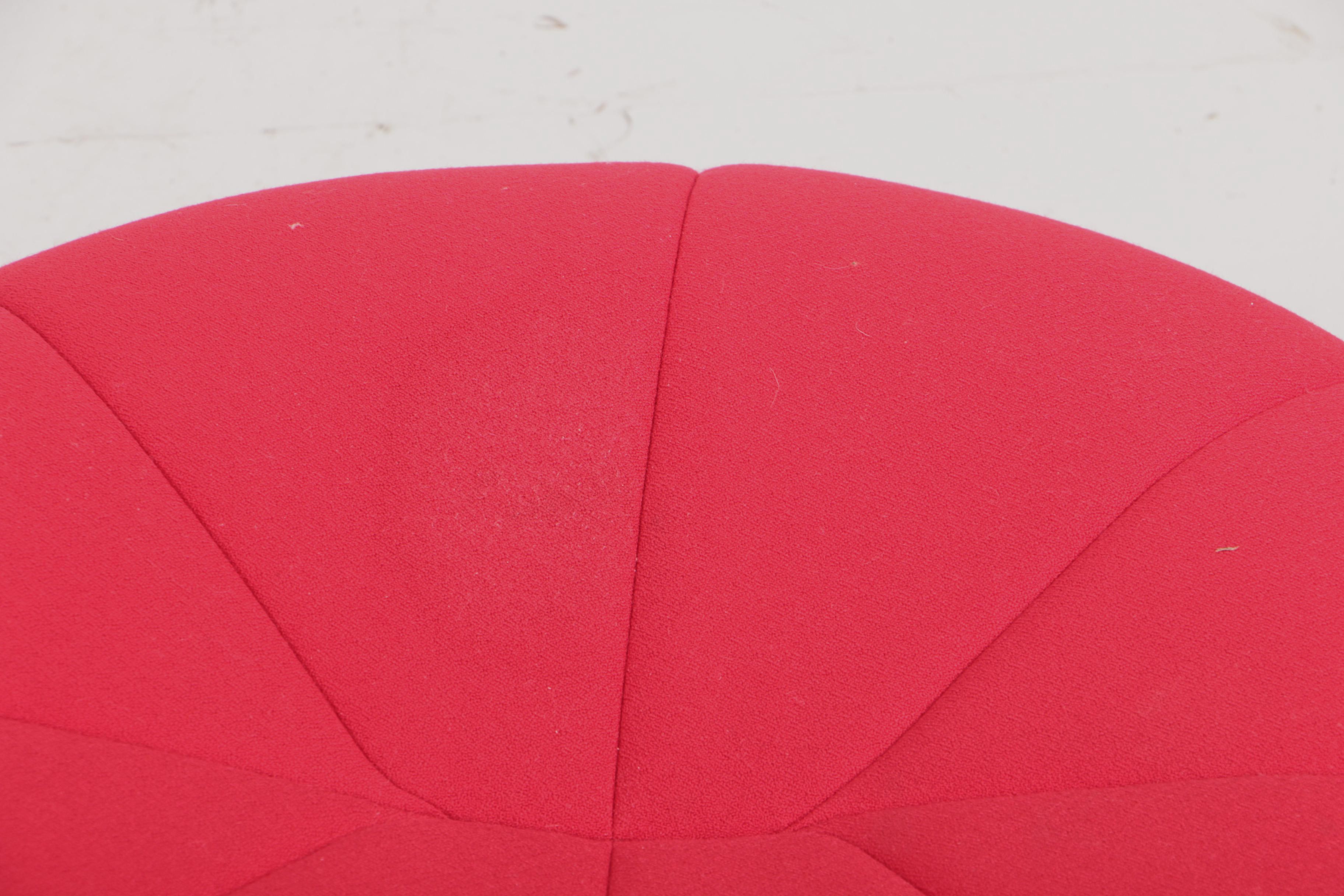 Ligne Roset 2008 Pumpkin Chair and Ottoman by Pierre Paulin