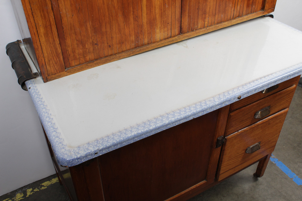 Antique Showers Brothers Hoosier Cabinet