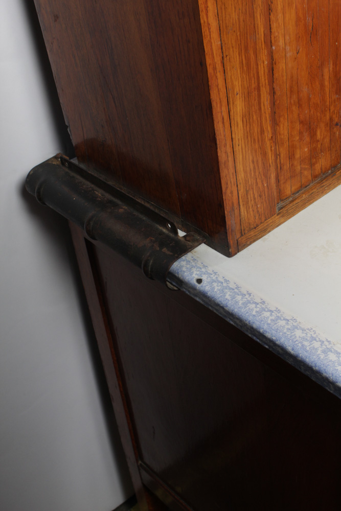 Antique Showers Brothers Hoosier Cabinet