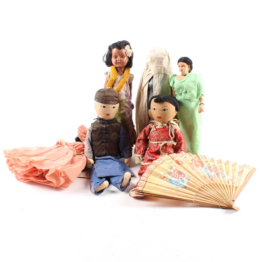 Vintage International Doll Collection