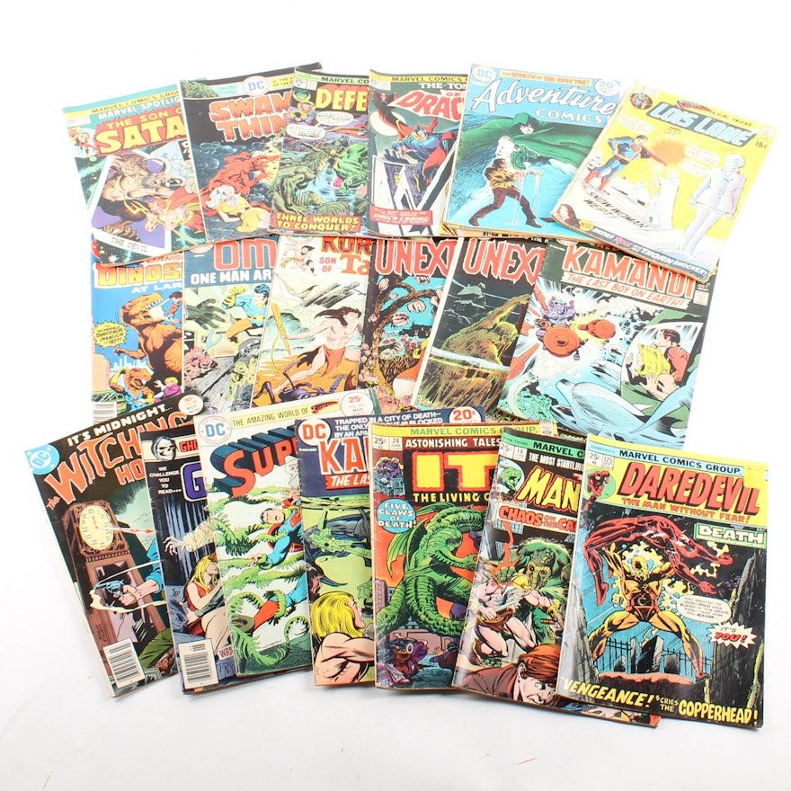 Vintage Comic Books from DC and Marvel