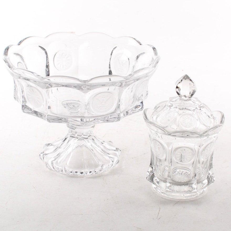 Fostoria Clear "Coin" Glass Tableware