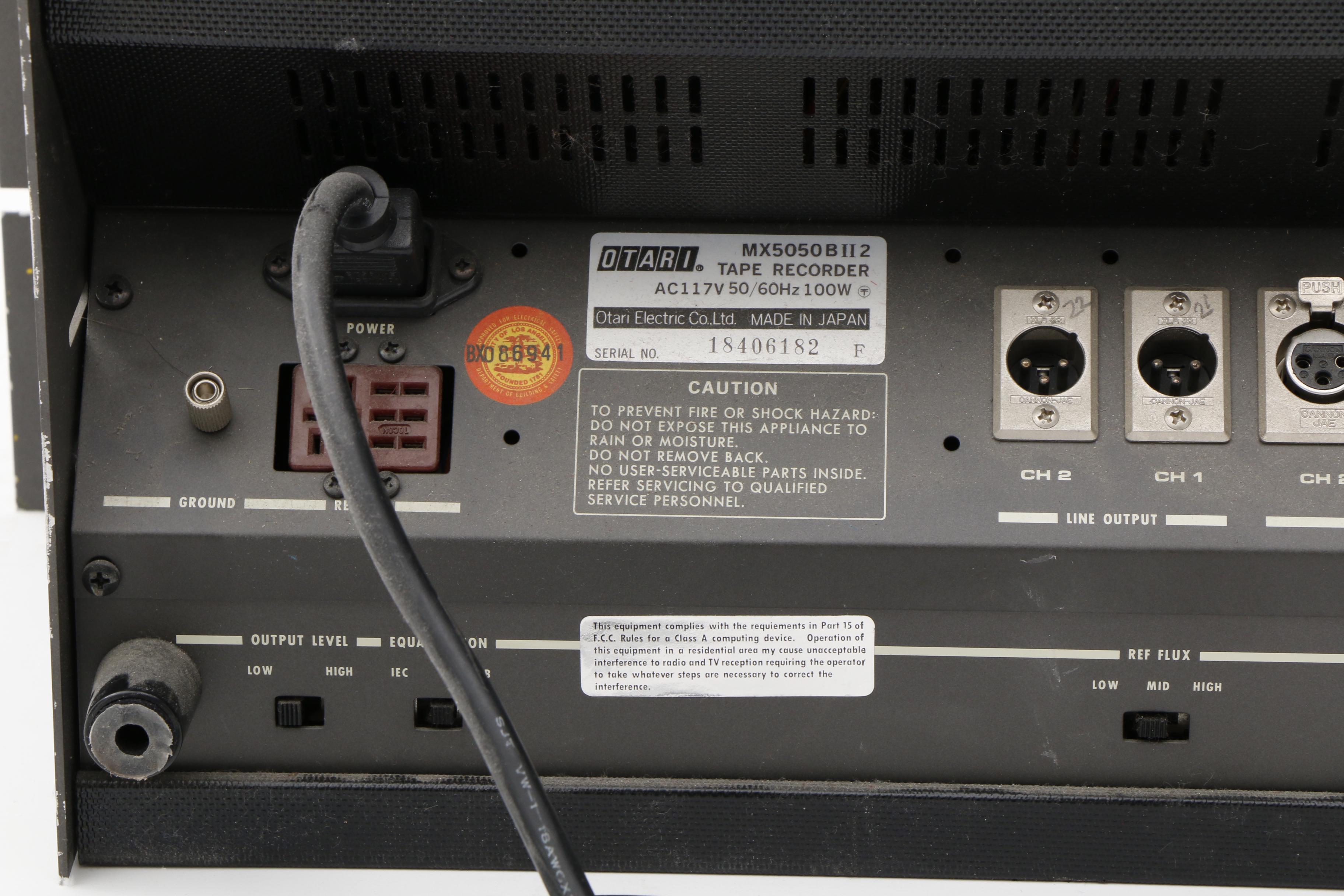 Otari MX-5050 BII-2 Tape Recorder