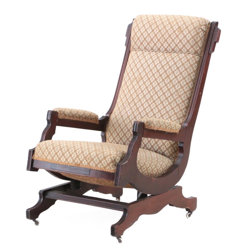 Eastlake Platform Rocking Chair