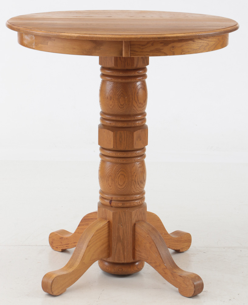 Oak Counter Height Dinette Set